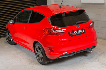 Cobra Exhaust Ford Fiesta (Mk8) 1L EcoBoost Hybrid mHEV ST-Line Venom Rear Box Delete Performance Exhaust