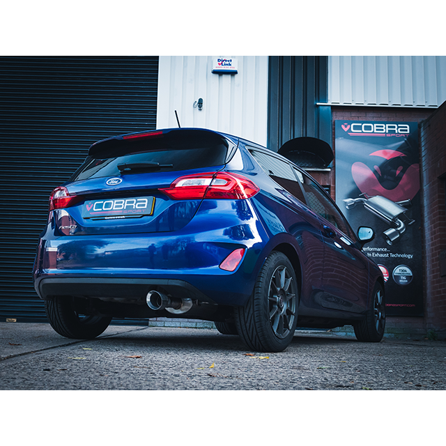 Cobra Exhaust Ford Fiesta (Mk8) 1L EcoBoost ST-Line Cat Back Performance Exhaust