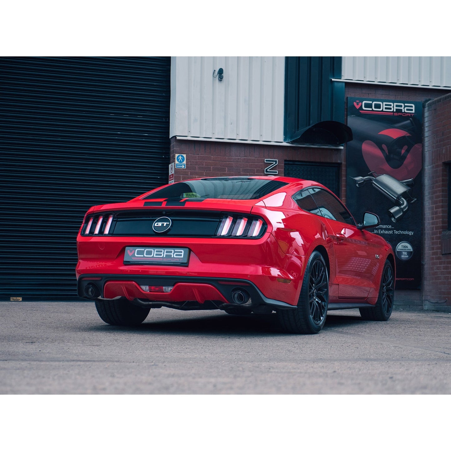Cobra Exhaust Ford Mustang 5.0 V8 GT (2015-18) 2.5" Venom Box Delete Axle Back Performance Exhaust