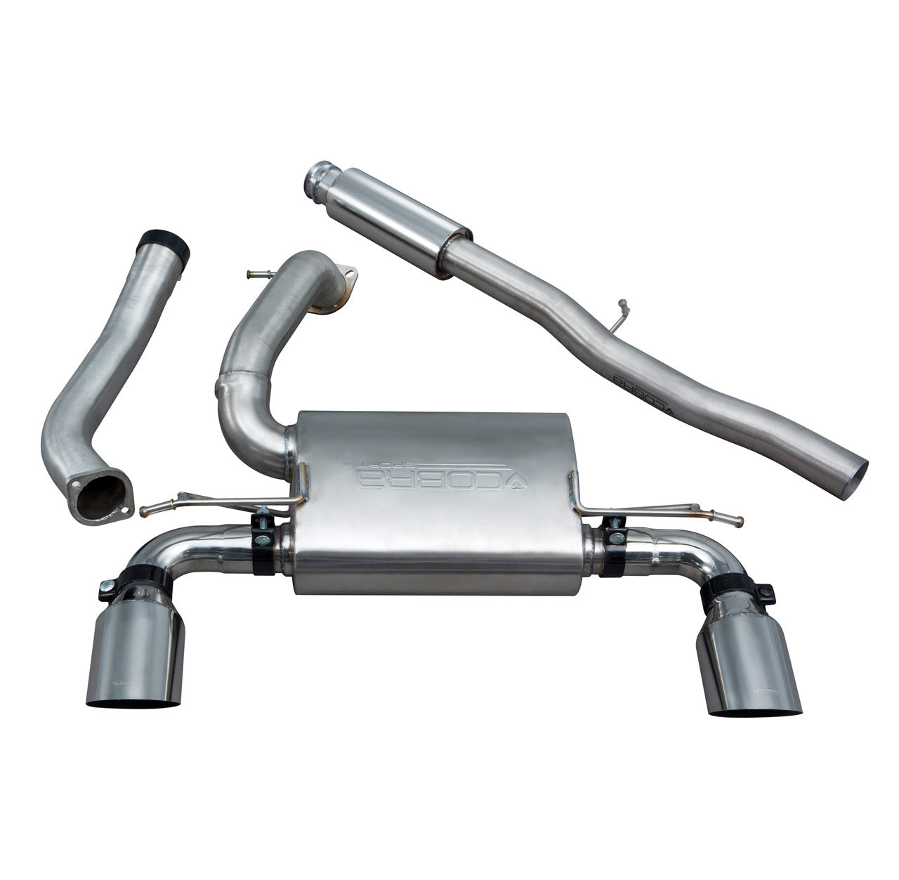 Cobra Exhaust Ford Focus RS (MK3) Cat Back Performance Exhaust