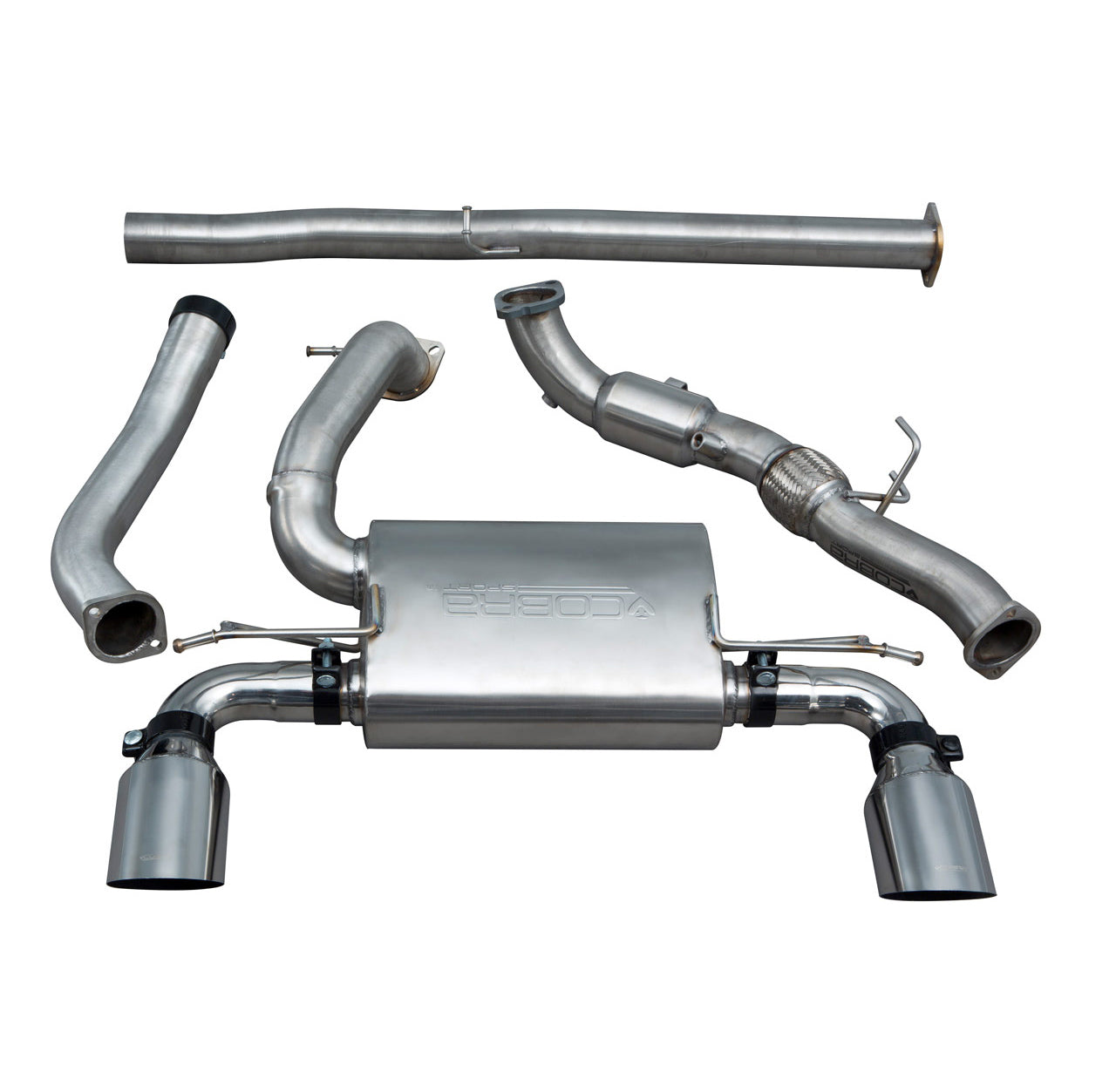 Cobra Exhaust Ford Focus RS (MK3) Turbo Back Performance Exhaust