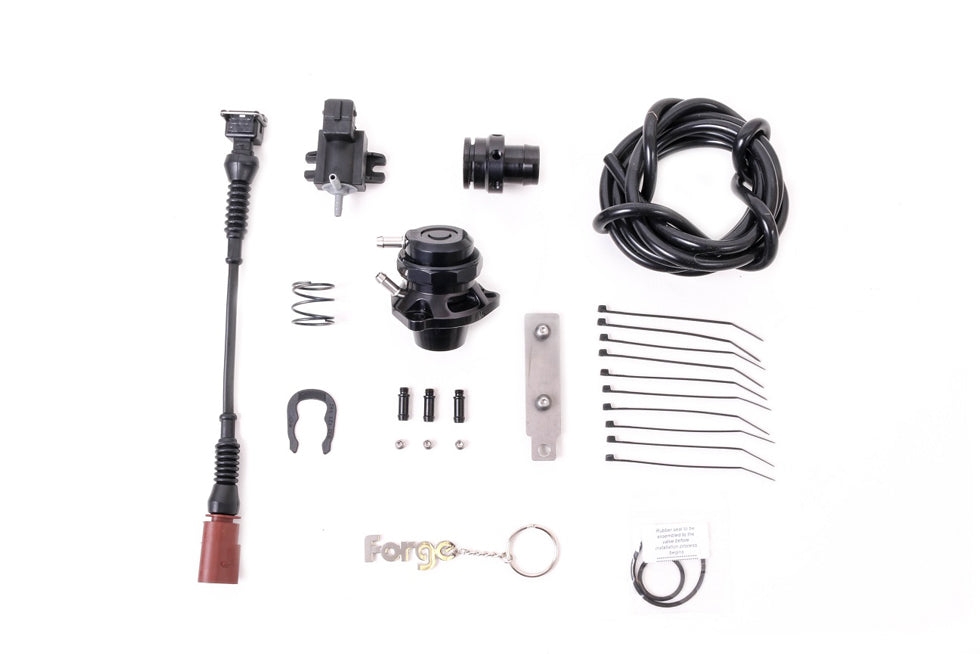 Forge Audi Seat Skoda VW Recirculating Valve and Kit (Inc. 8J TTS, MK2 Leon, Octavia, MK6 Golf) - Casma