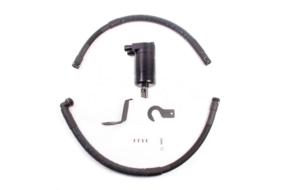 Forge Audi VW MQB 2.0T Oil Catch Can Kit with Washer Bottle (8V S3, MK7 Golf GTI & MK7 Golf R) - Casma