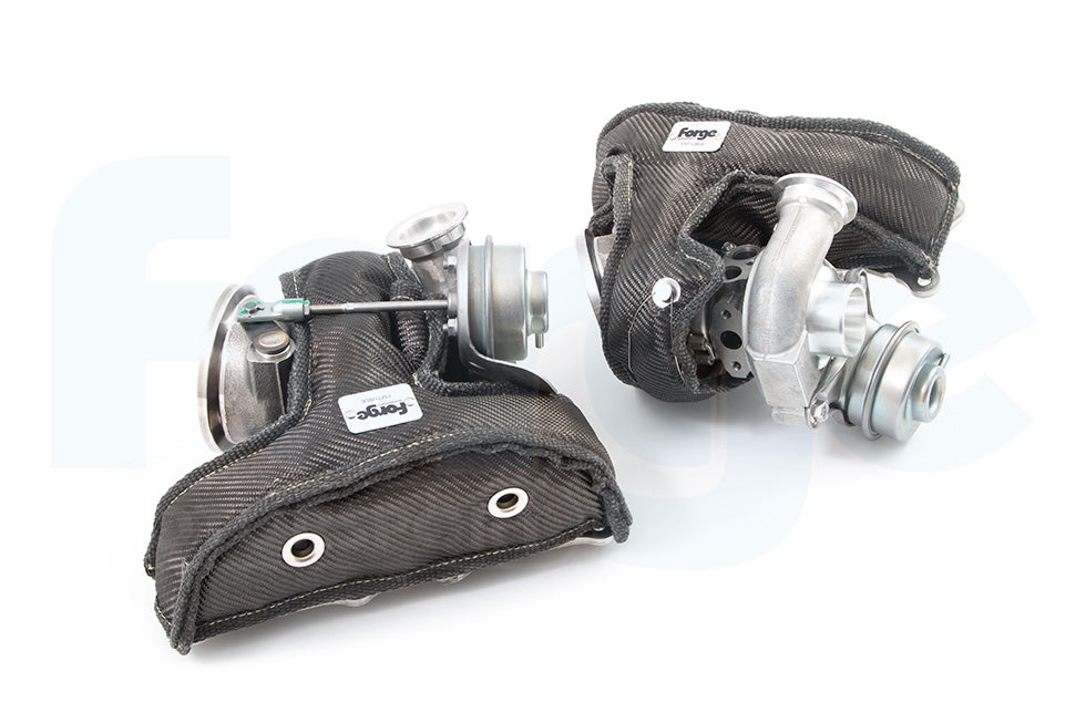 Forge BMW N54 Twin Turbo Pair of Turbo Blankets (1M & 335i) - Casma