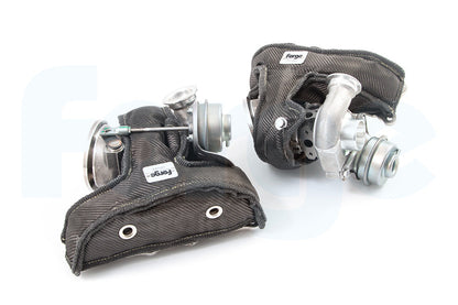 Forge BMW N54 Twin Turbo Pair of Turbo Blankets (1M & 335i) - Casma