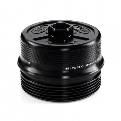 HEL BMW N20 N26 N52 N54 N55 S55 Billet Aluminium Oil Filter Cap - Casma