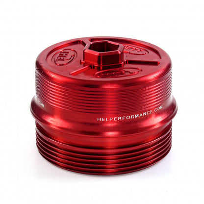 HEL BMW N20 N26 N52 N54 N55 S55 Billet Aluminium Oil Filter Cap - Casma