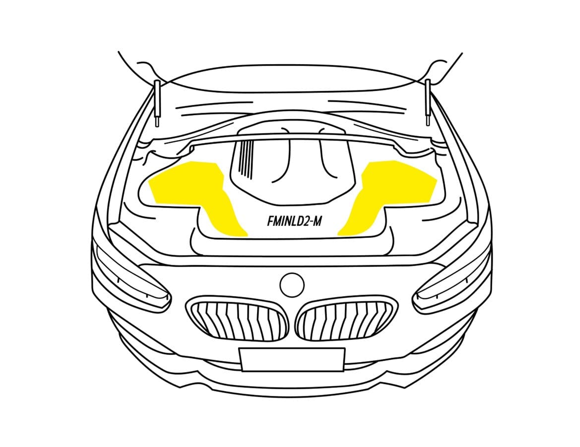 Forge Carbon Fibre Inlet Duct for BMW F chassis (1 Series, 2 Series, 3 Series, 4 Series, 5 Series)