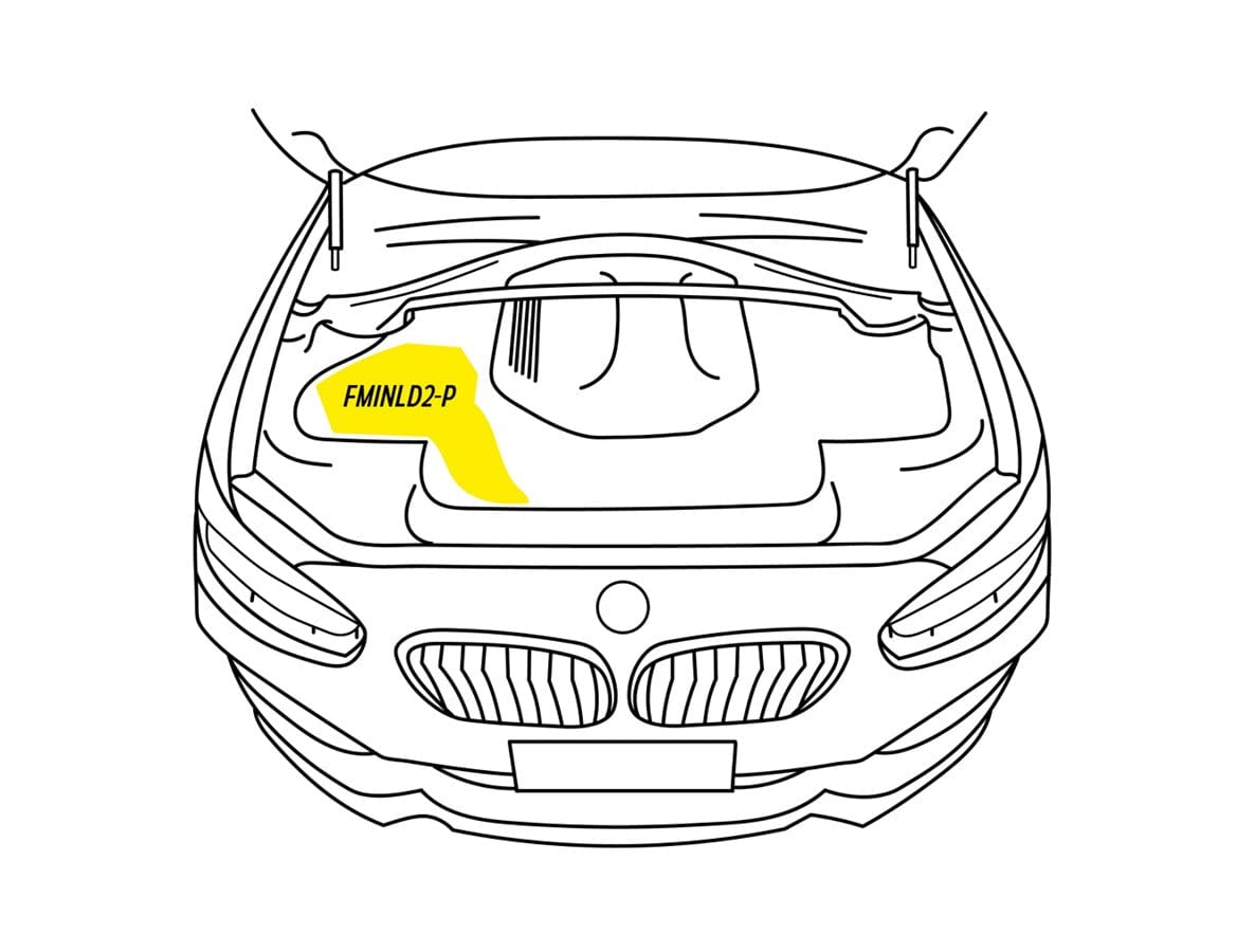 Forge Carbon Fibre Inlet Duct for BMW F chassis (1 Series, 2 Series, 3 Series, 4 Series, 5 Series)