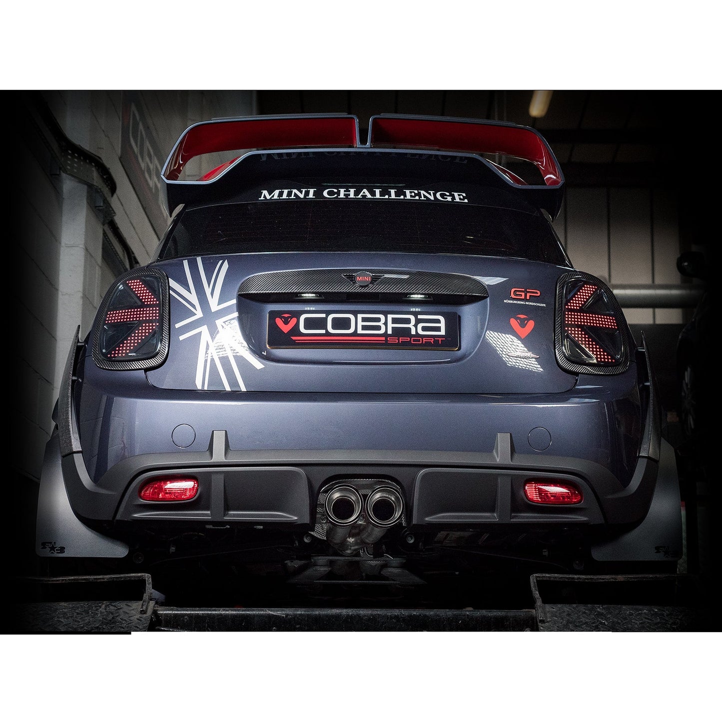 Cobra Exhaust Mini GP3 (Mk3) JCW (F56) Sports Cat / De-Cat Downpipe Performance Exhaust