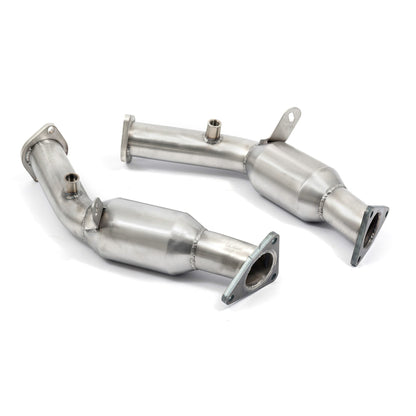 Cobra Exhaust Nissan 350Z Sports Cat / De-Cat Front Pipes - DE Engine (VQ35 DE) | ML Performance UK Car Parts