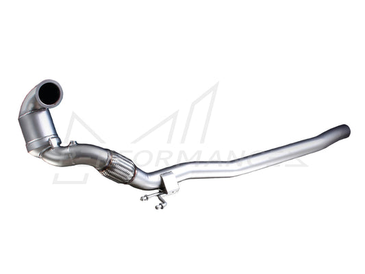Remus Audi Volkswagen 200CPSI Racing Downpipe (8V A3, 8V/8V.5 S3 & MK7/7.5 Golf R) - ML Performance US