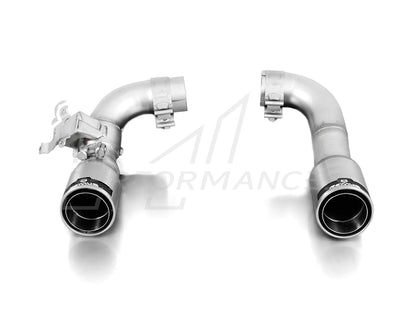 Remus BMW N55 M235i Chrome Tailpipes (Pair) | ML Performance UK