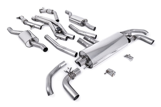Milltek SSXAU1026 Audi OPF/GPF Back System - Resonated - Fits To Oe Tailpipes (Inc. Q7, Q8)