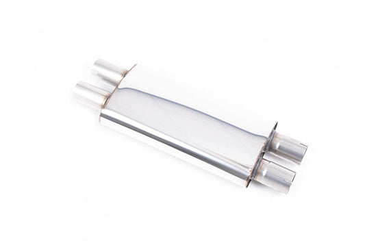 Milltek SSXFD433 Ford Optional Center Resonator (Quieter) - Replaces H, X Or Straight Pipe On Milltek Sport System (Inc. Mustang)