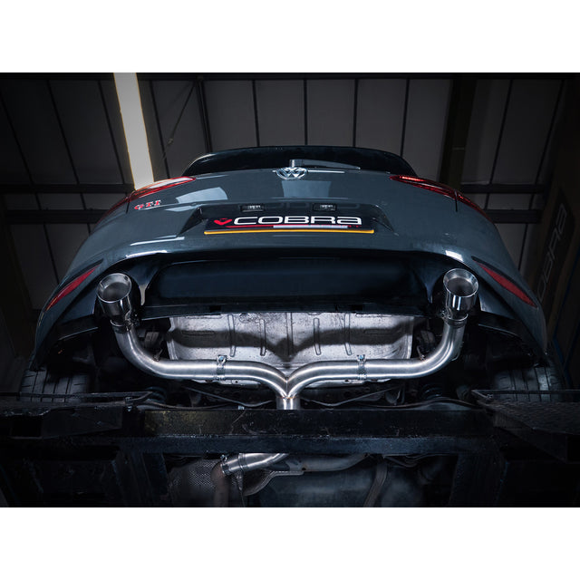 Cobra Exhaust VW Golf GTI (Mk7.5) 2.0 TSI (5G) (17-20) Race Rear Axle Back (back box delete) Performance Exhaust