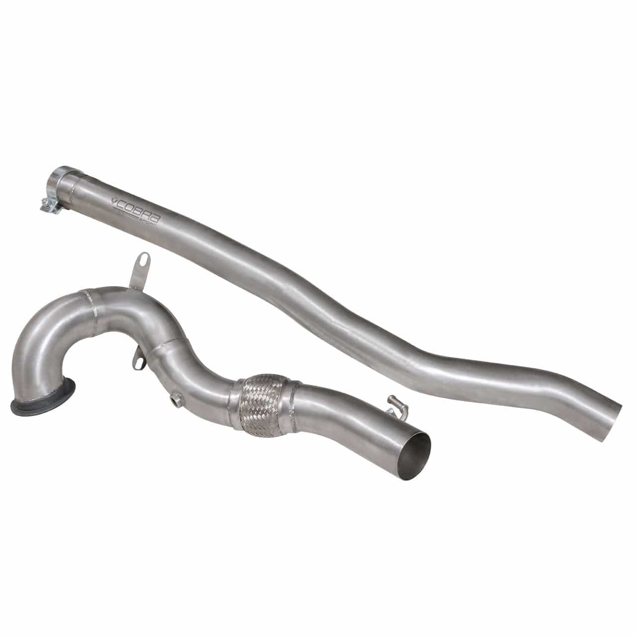 Cobra Exhaust VW Golf R (Mk7) 2.0 TSI (5G) (12-18) Front Downpipe Performance Exhaust