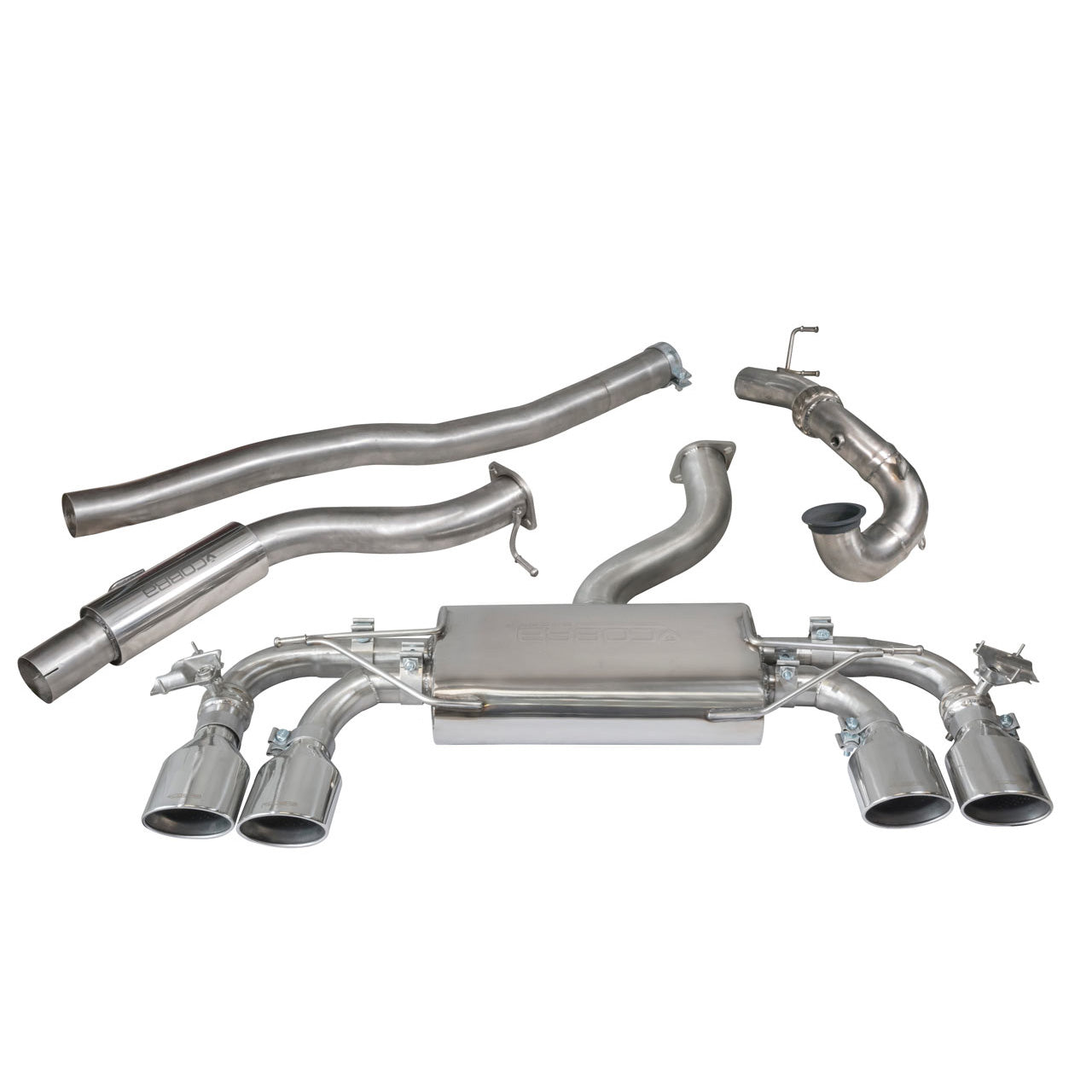 Cobra Exhaust VW Golf R (Mk7) 2.0 TSI (5G) (12-18) Turbo Back Performance Exhaust