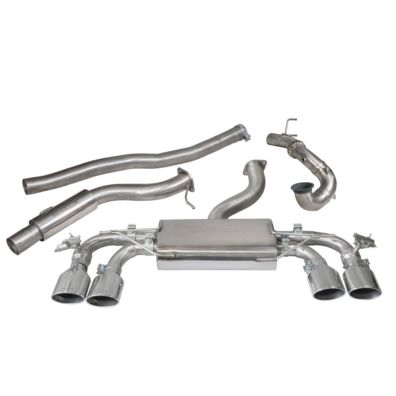 Cobra Exhaust VW Golf R (Mk7) 2.0 TSI (5G) (12-18) Turbo Back Performance Exhaust
