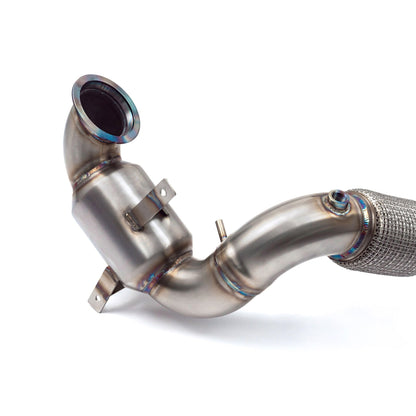 Cobra Exhaust VW Polo GTI (AW) Mk6 2.0 TSI (19-21) Sports Cat / De-Cat Front Downpipe (incl PPF delete) Performance Exhaust