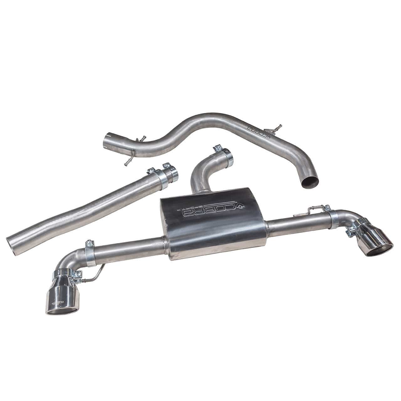 Cobra Exhaust VW Golf GT (MK6) 2.0 TDi 140PS (5K) (09-13) GTI Style Cat Back Performance Exhaust | ML Performance UK Car Parts