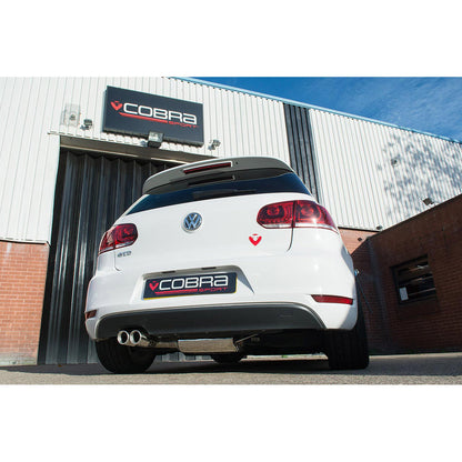 Cobra Exhaust VW Golf GT (MK6) 2.0 TDi 140PS (5K) (09-13) Cat Back Performance Exhaust