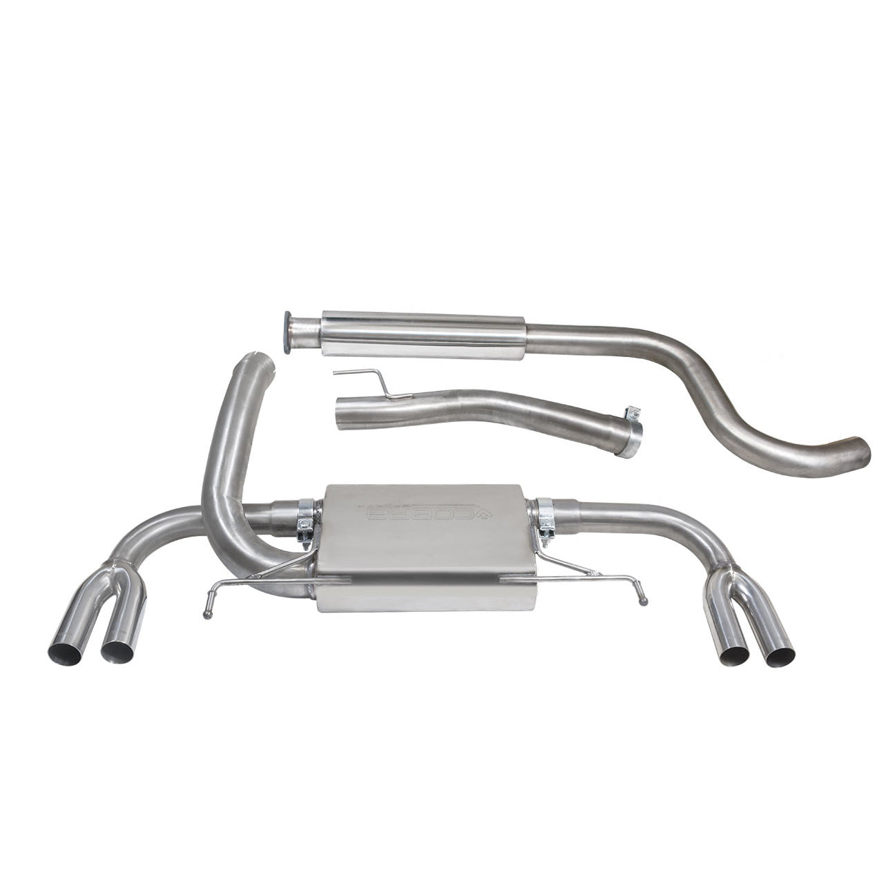Cobra Exhaust Vauxhall Astra J VXR (12-19) Cat Back Sports Exhaust System | ML Performance UK Car Parts