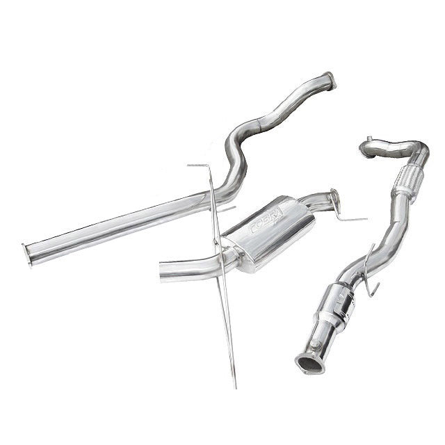 Cobra Exhaust Vauxhall Corsa D VXR (07-09) Turbo Back Performance Exhaust