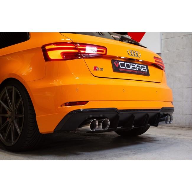 Cobra Exhaust Audi S3 (8V) 3 Door (Valved) (13-17) Turbo Back Performance Exhaust