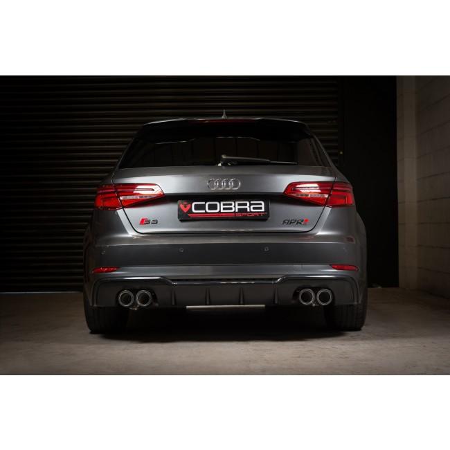 Cobra Exhaust Audi S3 (8V) 5 Door Sportback (Valved) (13-18) Cat Back Performance Exhaust