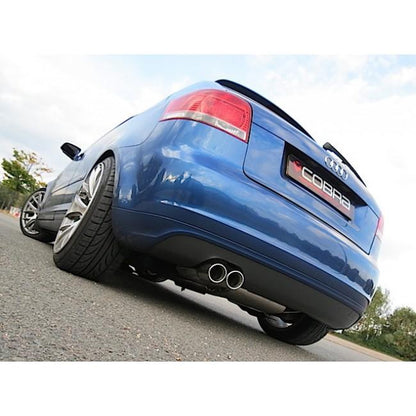 Cobra Exhaust Audi A3 (8P) 2.0 TFSI 2WD (3 Door) Cat Back Performance Exhaust