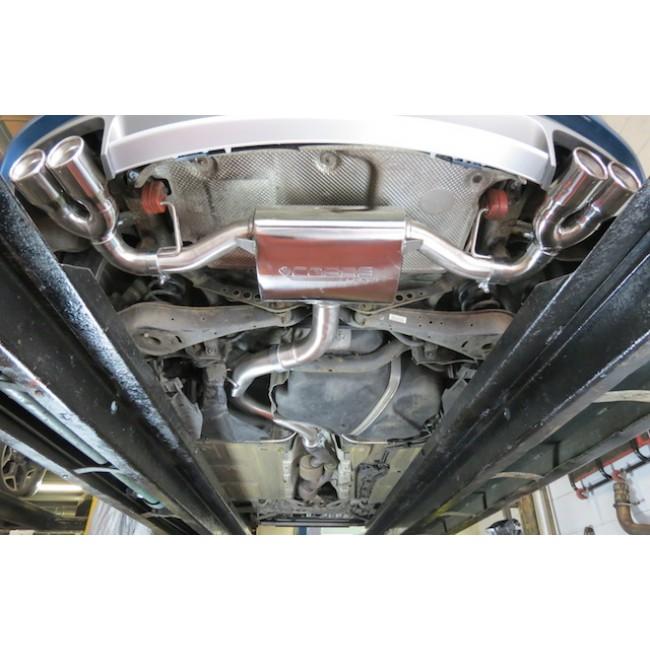 Cobra Exhaust Audi TT (Mk2) 1.8/2.0 TFSI (2WD) (2007-11) Cat Back Performance Exhaust