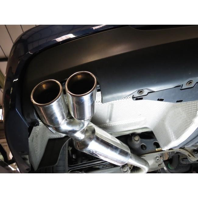 Cobra Exhaust BMW 318D/320D Diesel (E90/E91) Twin Tip Performance Exhaust Rear Box