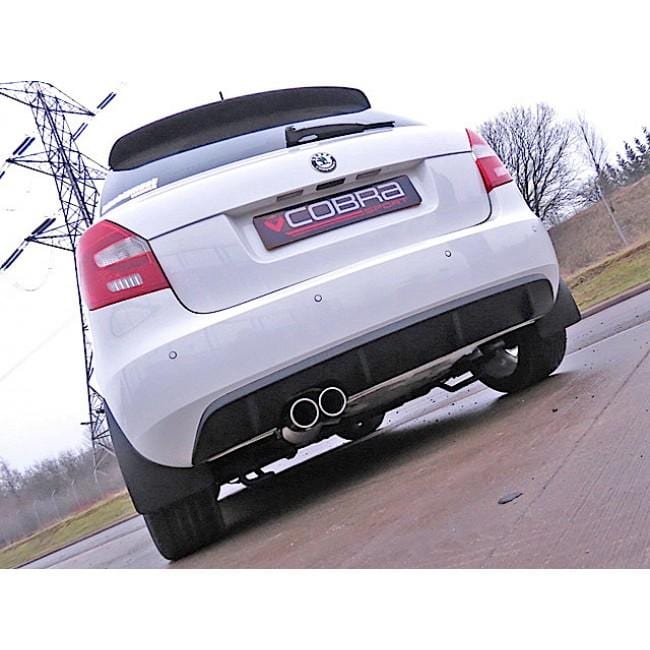 Cobra Exhaust Skoda Fabia VRS 1.4 TSI (10-14) Cat Back Performance Exhaust