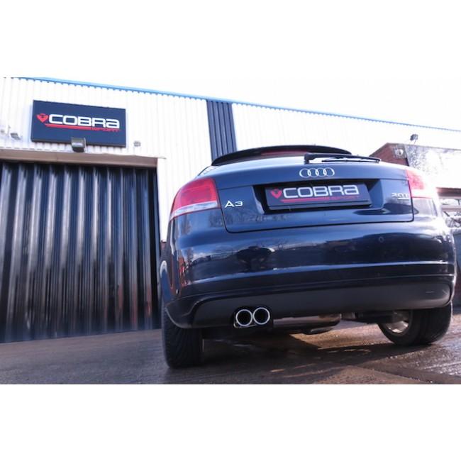 Cobra Exhaust Audi A3 (8P) 2.0 TFSI Quattro (3 Door) Cat Back Performance Exhaust