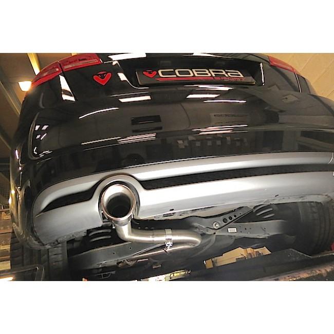Cobra Exhaust Audi A3 (8P) 2.0 TDI 2WD (2008-12) (5 Door) Single Tip Cat Back Performance Exhaust