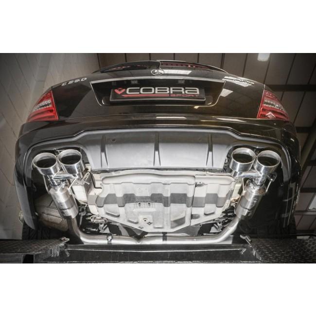 Cobra Exhaust Mercedes W204 C200/C220/C250 (Diesel) AMG Quad Performance Exhaust