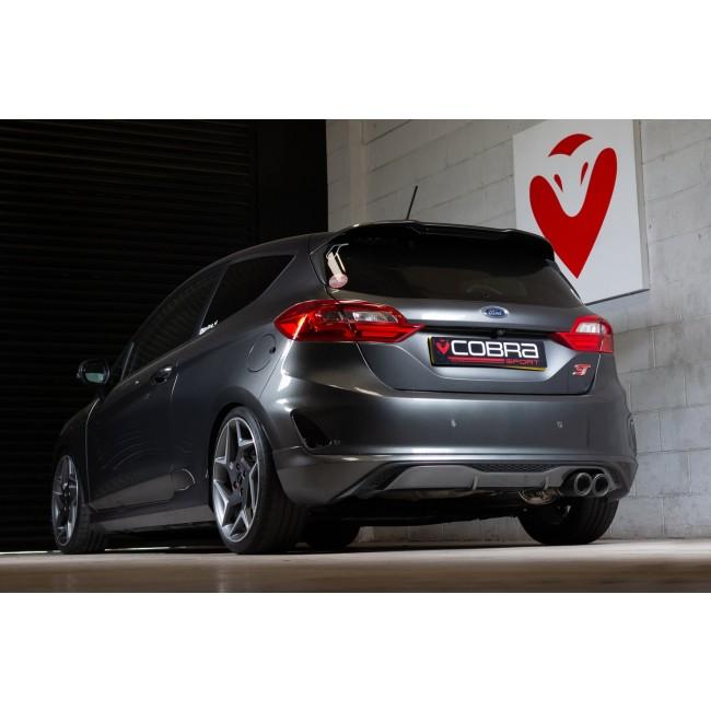 Cobra Exhaust Ford Fiesta (Mk8) (2018-22) ST Turbo Back (Valved) Performance Exhaust