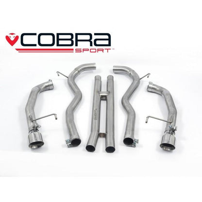 Cobra Exhaust Ford Mustang 5.0 V8 GT Fastback (2015-18) 2.5" Venom Box Delete Race Cat Back Performance Exhaust
