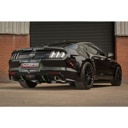Cobra Exhaust Ford Mustang 2.3 EcoBoost Convertible (2015-18) 2.5" Venom Box Delete Axle Back Performance Exhaust