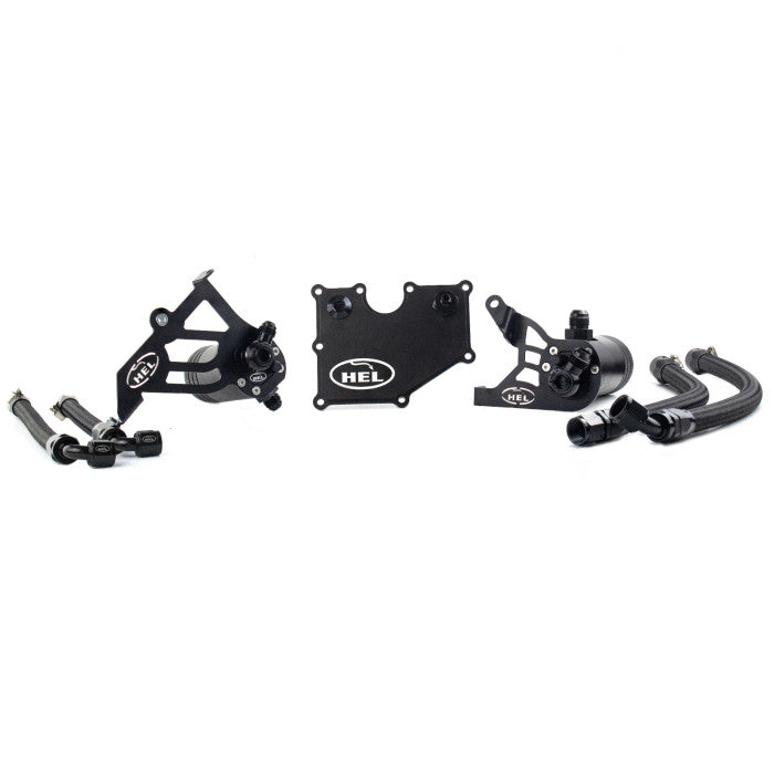 HEL Performance MK3RSDCCK Direct Fit Dual Oil Catch Can Kit | ML Performance Car Parts