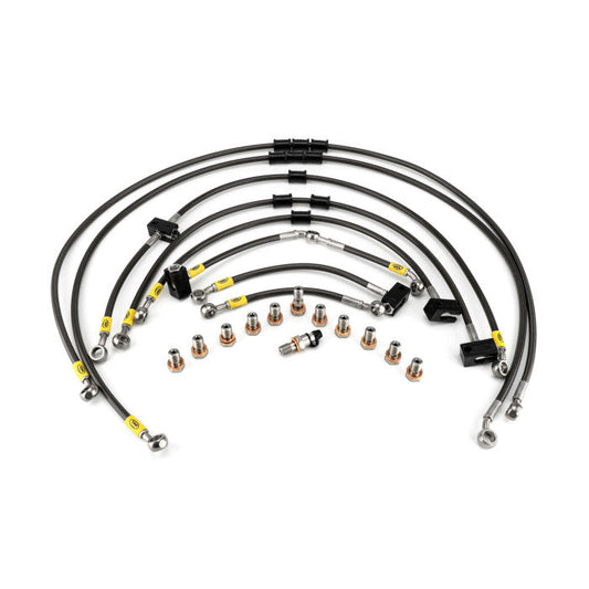 HEL Performance HBF2708 Standard Replacement Brake Lines Stainless Steel Braided | ML Performance Car Parts