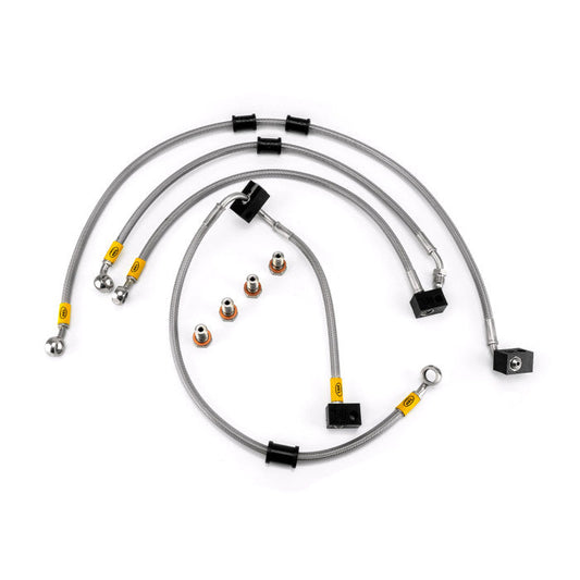 HEL Performance HBF4739 Flexible ABS Replacement Brake Lines Stainless Steel Braided | ML Performance Car Parts