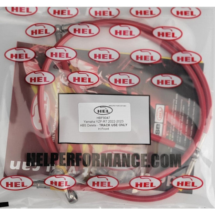 HEL Performance CL-HBF9047-FRONT ABS Delete 'H' Layout Brake Lines Stainless Steel Braided | ML Performance Car Parts