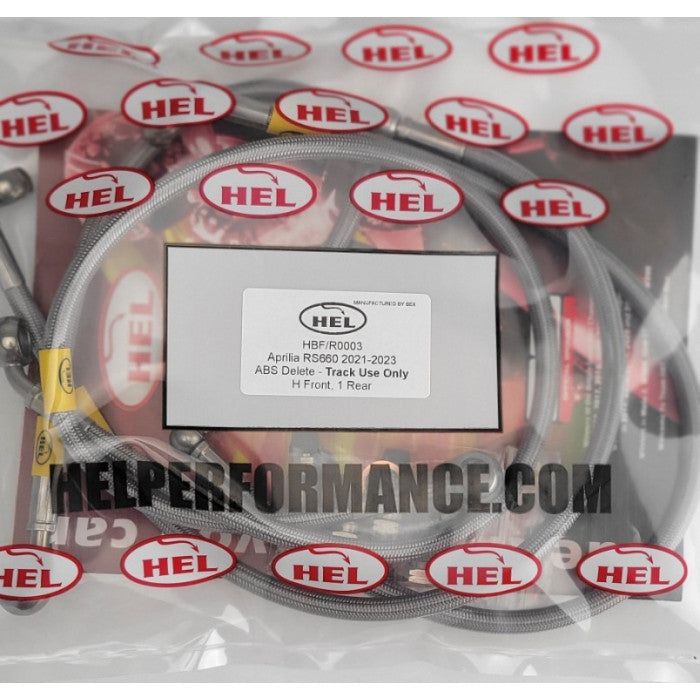 HEL Performance CL-HBK0003 ABS Delete 'H' Layout Brake Lines Stainless Steel Braided | ML Performance Car Parts