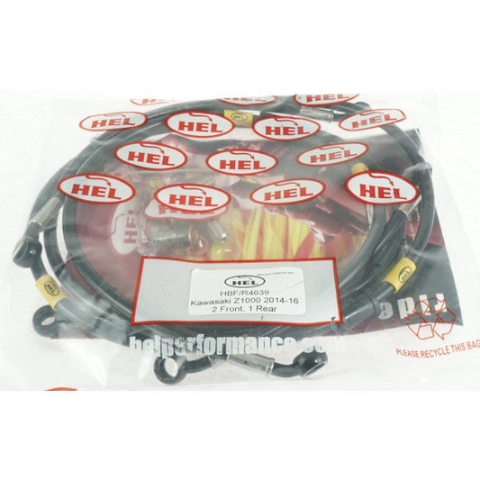 HEL Performance CL-HBF4639 Full Length Race Braided Brake Lines | ML Performance Car Parts