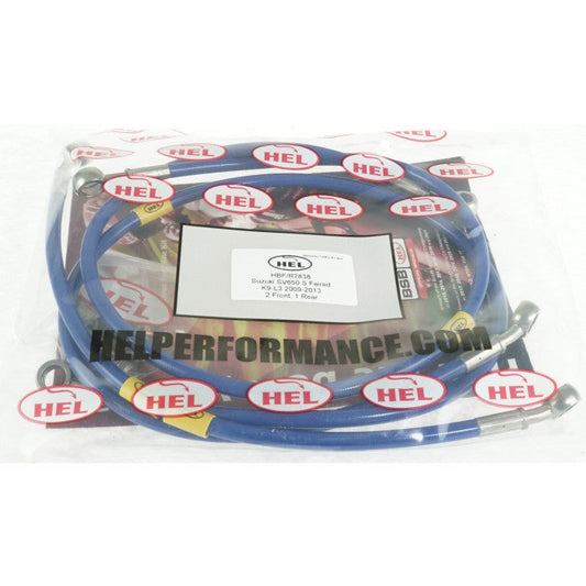HEL Performance CL-HBK7838 Full Length Race Braided Brake Lines | ML Performance Car Parts