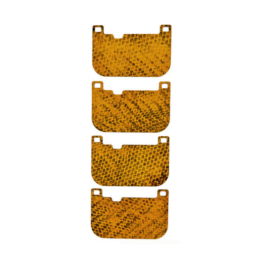 HEL Performance HCFS-5-002 Carbon Fibre Brake Pad Shims with Brembo Calipers | ML Performance Car Parts