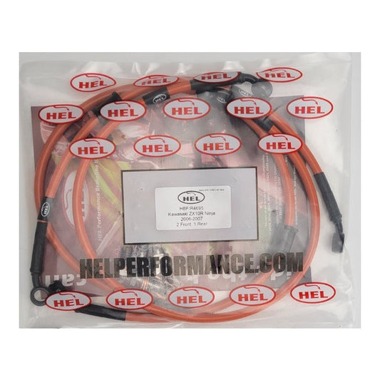 HEL Performance CL-HBK4695-STEALTH Stainless Steel Braided Brake Lines (Over The Mudguard) | ML Performance Car Parts