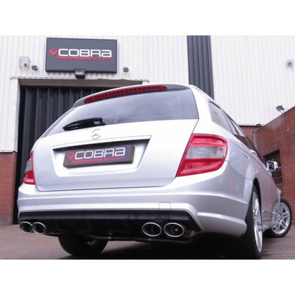 Cobra Exhaust Mercedes W204 C200/C220/C250 (Diesel) AMG Quad Performance Exhaust